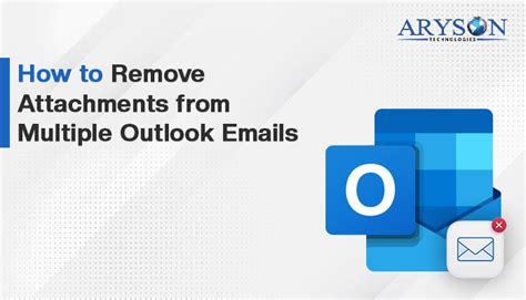 how to remove attachments from multiple outlook emails