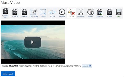 how to remove audio from video on computer