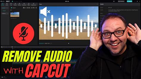 how to remove audio of video in capcut