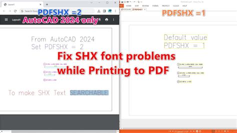 how to remove autocad shx text from pdf file
