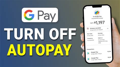 how to remove autopay from google pay