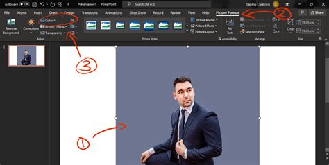 how to remove background color of a picture in powerpoint