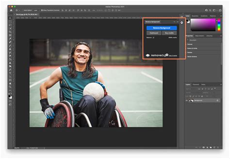 how to remove background from a png in photoshop