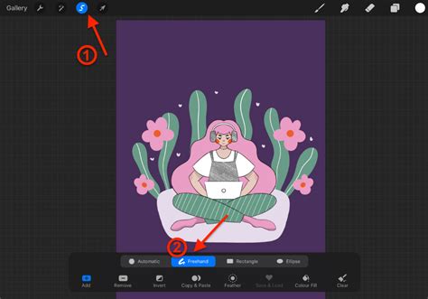 how to remove background from photo on procreate