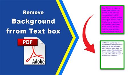 how to remove background from picture in adobe acrobat