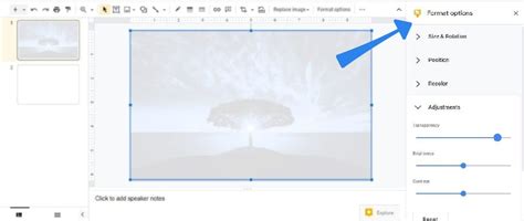 how to remove background from picture on google slides