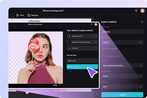 how to remove background in capcut video template