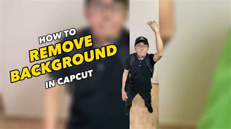 how to remove background in capcut without green screen