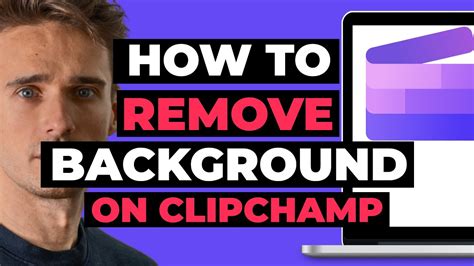 how to remove background in clipchamp pc