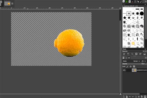 how to remove background in gimp 2.10