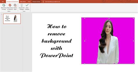 how to remove background in powerpoint mobile android