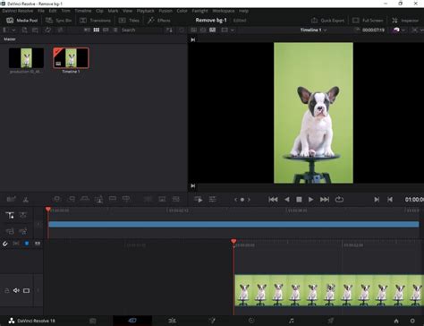 how to remove background music in davinci resolve 18