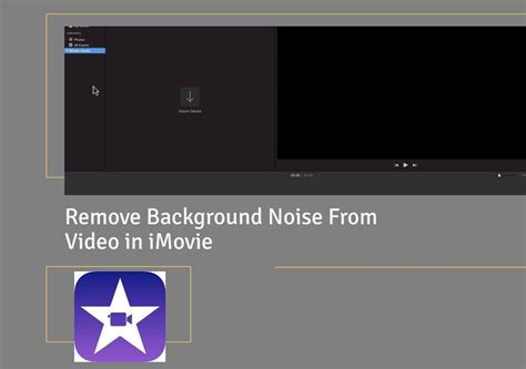 how to remove background noise from a video in imovie