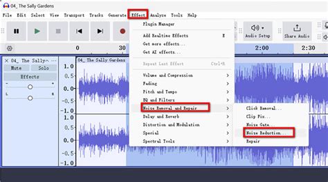 how to remove background noise from audio using audacity