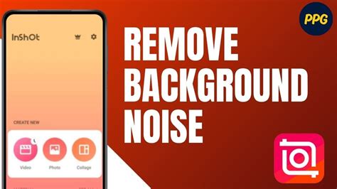 how to remove background noise from video in inshot android