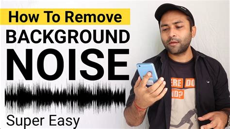 how to remove background noise from video in mobile