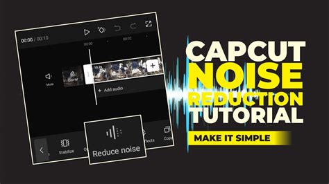 how to remove background noise in capcut pro