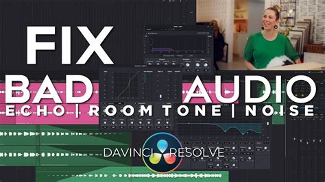 how to remove background noise in davinci resolve 17