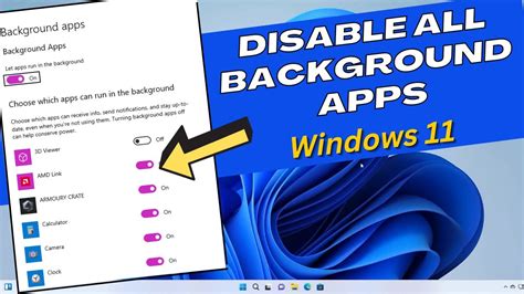 how to remove background running apps in windows 11