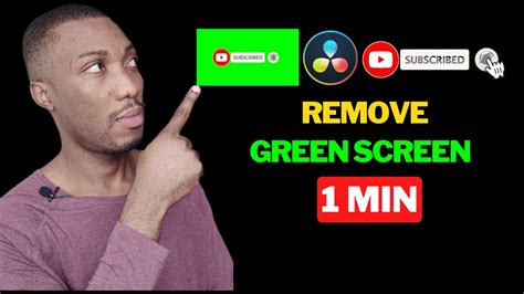 how to remove background without green screen davinci resolve