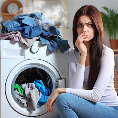 how to remove bad smell from clothes in washer