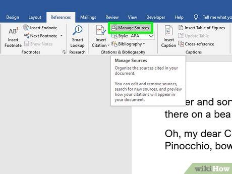 how to remove bibliography in word