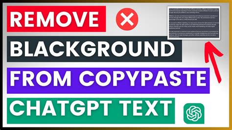how to remove black background from copied text