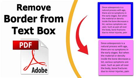 how to remove border in adobe acrobat