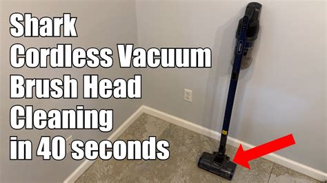 how to remove brush from shark cordless