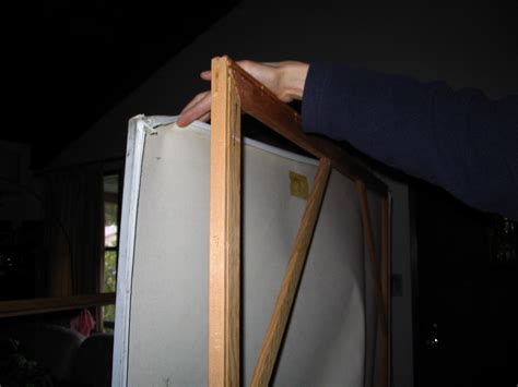 how to remove canvas from frame