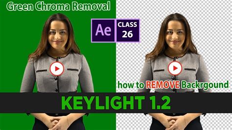 how to remove chroma in after effects