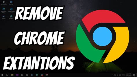 how to remove chrome extensions on windows 10