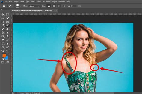 how to remove clothes in photoshop app