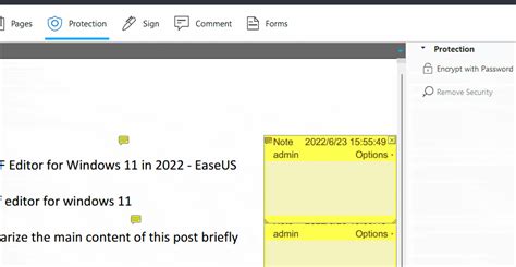how to remove comment box on pdf