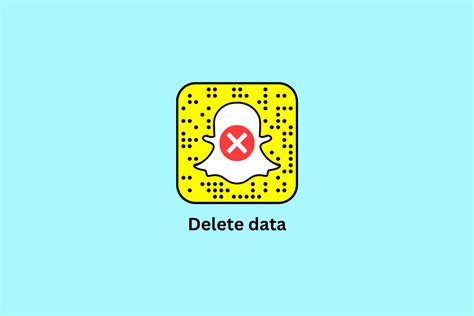 how to remove data from snapchat