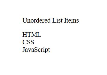 how to remove default list style in css