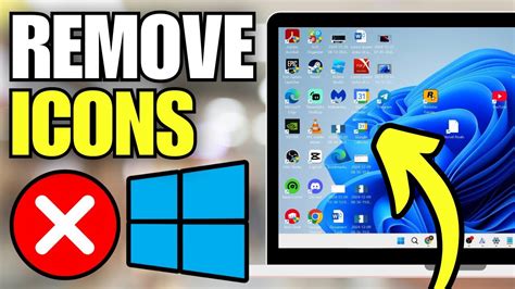 how to remove desktop shortcuts without deleting them