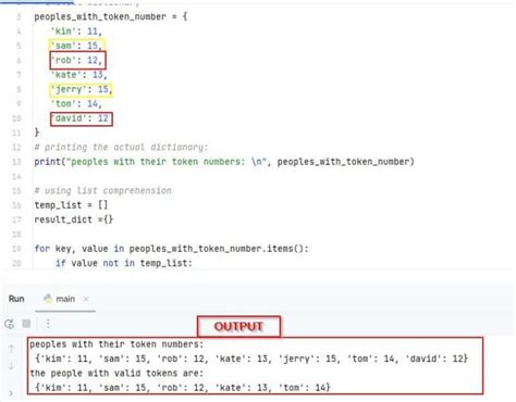 how to remove duplicate values in dictionary python