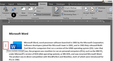 how to remove editing in word