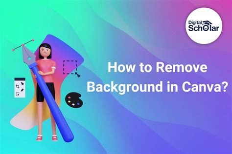 how to remove elements from an image in canva