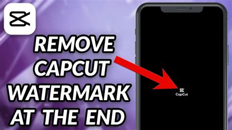 how to remove ending in capcut on laptop