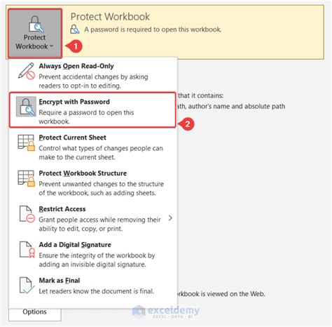 how to remove excel password