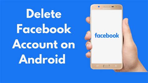 how to remove facebook account in android