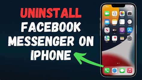 how to remove facebook from iphone 13
