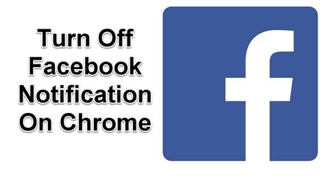 how to remove facebook notification in chrome