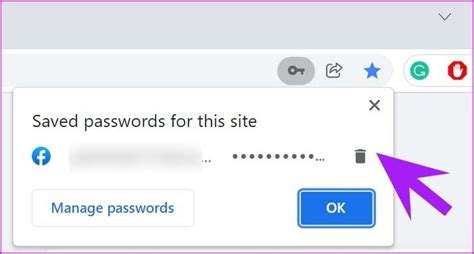 how to remove facebook password from computer