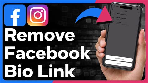 how to remove fb link from instagram