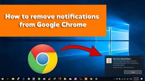 how to remove fb notifications on google chrome