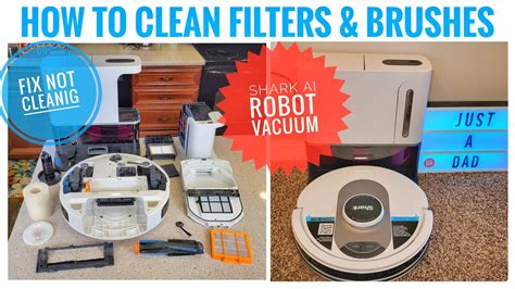 how to remove filter from shark robot vacuum
