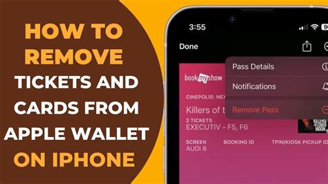 how to remove flight ticket from apple wallet